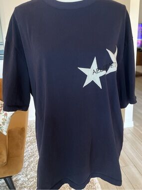 AELFRIC EDEN EMBROIDERY STAR TEE